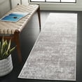 thumbnail image 1 of Safavieh Amelia Ian Abstract Runner Rug, Ivory/Stone Gray, 2'2" x 8', 1 of 10