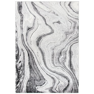 SAFAVIEH Amelia Jerrod Abstract Area Rug, Grey/Gold, 9' x 12'
