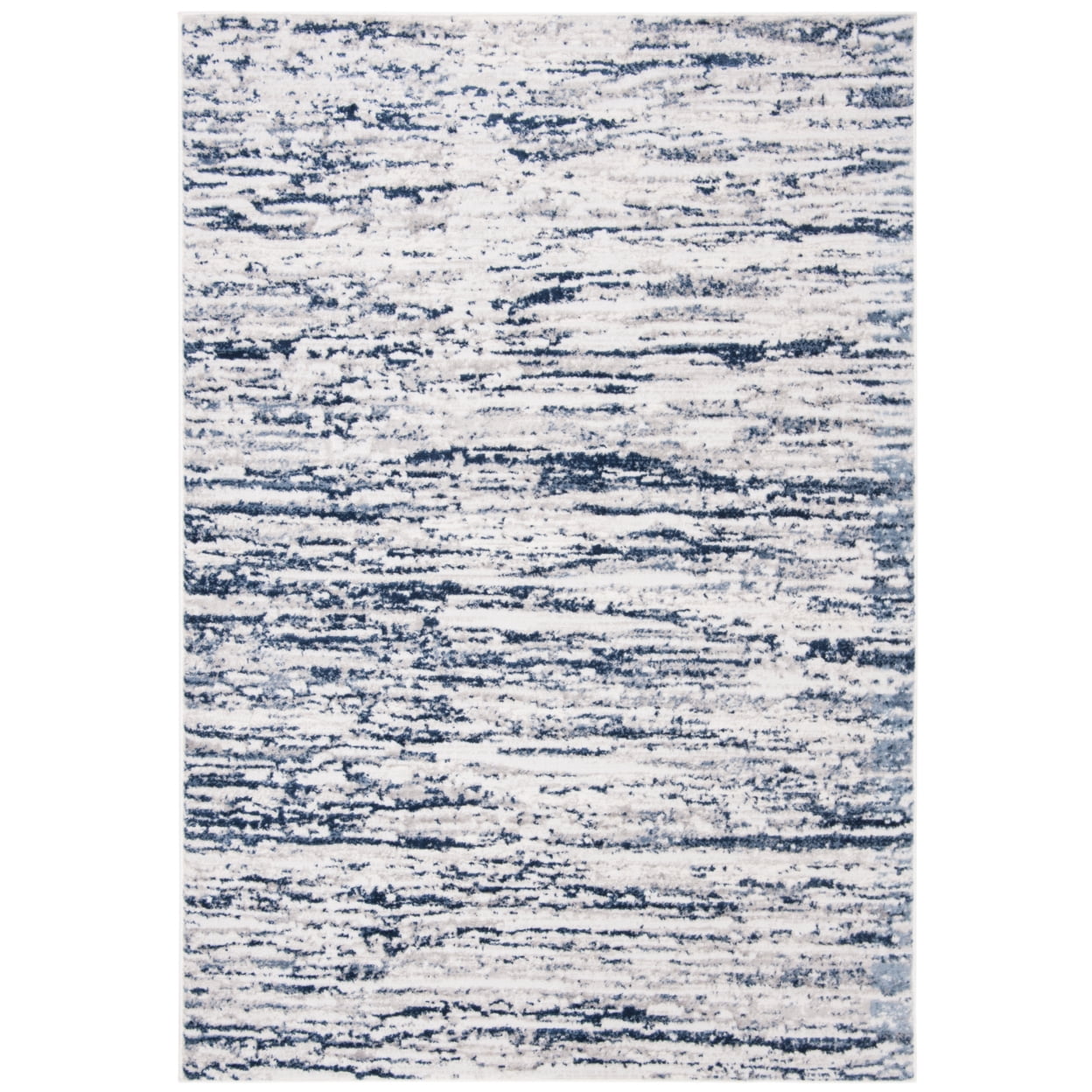 SAFAVIEH Amelia Lester Abstract Area Rug - Grey/Navy 10 x 14 - Walmart.com