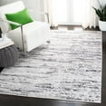 thumbnail image 1 of SAFAVIEH Amelia Lester Abstract Area Rug, Light Gray/Charcoal, 2'2" x 4', 1 of 12