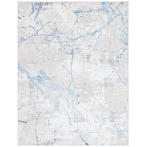 SAFAVIEH Amelia Pemala Abstract Area Rug, Grey/Blue, 8' x 10'