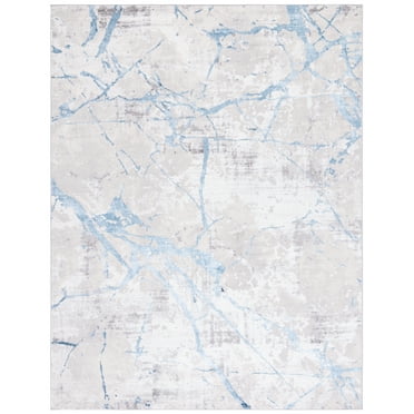 SAFAVIEH Amelia Pemala Abstract Area Rug, Grey/Blue, 8' x 10'