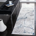thumbnail image 1 of SAFAVIEH Amelia Pemala Abstract Runner Rug, Gray/Blue, 2' x 12', 1 of 10