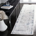 thumbnail image 1 of SAFAVIEH Amelia Romeo Abstract Runner Rug, Gray/Blue, 2' x 8', 1 of 11