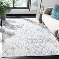 thumbnail image 1 of SAFAVIEH Amelia Roslyn Abstract Area Rug, Light Gray/Blue, 3' x 3' Square, 1 of 13