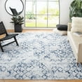 thumbnail image 1 of SAFAVIEH Amelia Roslyn Abstract Area Rug, Gray/Navy, 6'7" x 6'7" Square, 1 of 13