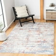 thumbnail image 1 of SAFAVIEH Amelia Seamus Distressed Area Rug, Ivory/Rust, 5'5" x 7'7", 1 of 12