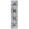 thumbnail image 1 of SAFAVIEH Amelia Toria Floral Runner Rug, Charcoal/Gray, 2' x 8', 1 of 10