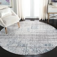 thumbnail image 1 of SAFAVIEH Amelia Velda Oriental Area Rug, Gray/Blue, 6'7" x 6'7" Round, 1 of 11