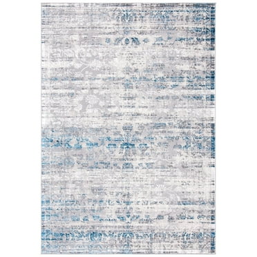 SAFAVIEH Amelia Wessex Abstract Area Rug, Grey/Blue, 8' x 10'