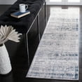 thumbnail image 1 of SAFAVIEH Amelia Wessex Abstract Runner Rug, Gray/Blue, 2' x 8', 1 of 11