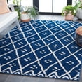 thumbnail image 1 of Safavieh Amherst Amina Geometric Area Rug, Blue/Creme, 5'3" x 8', 1 of 9
