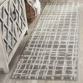 thumbnail image 1 of Safavieh Amherst Brody Geometric Runner Rug, Gray/Ivory, 2'3" x 7', 1 of 9