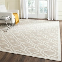 SAFAVIEH Amherst Chandler Geometric Area Rug, Wheat/Beige, 4' x 6'