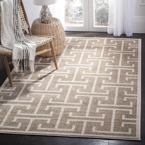 Safavieh Amherst Denton Geometric Area Rug, Wheat/Beige, 5'3" x 8'