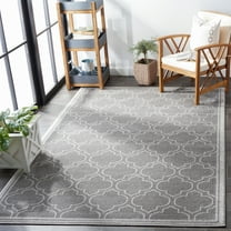Safavieh Amherst Gorden Geometric Area Rug, Gray/Light Gray, 5' x 8'