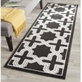 thumbnail image 1 of Safavieh Amherst Hermite Geometric Runner Rug, Anthracite/Gray, 2'3" x 7', 1 of 7