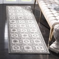 thumbnail image 1 of Safavieh Amherst Kenesa Geometric Runner Rug, Ivory/Gray, 2'3" x 7', 1 of 9