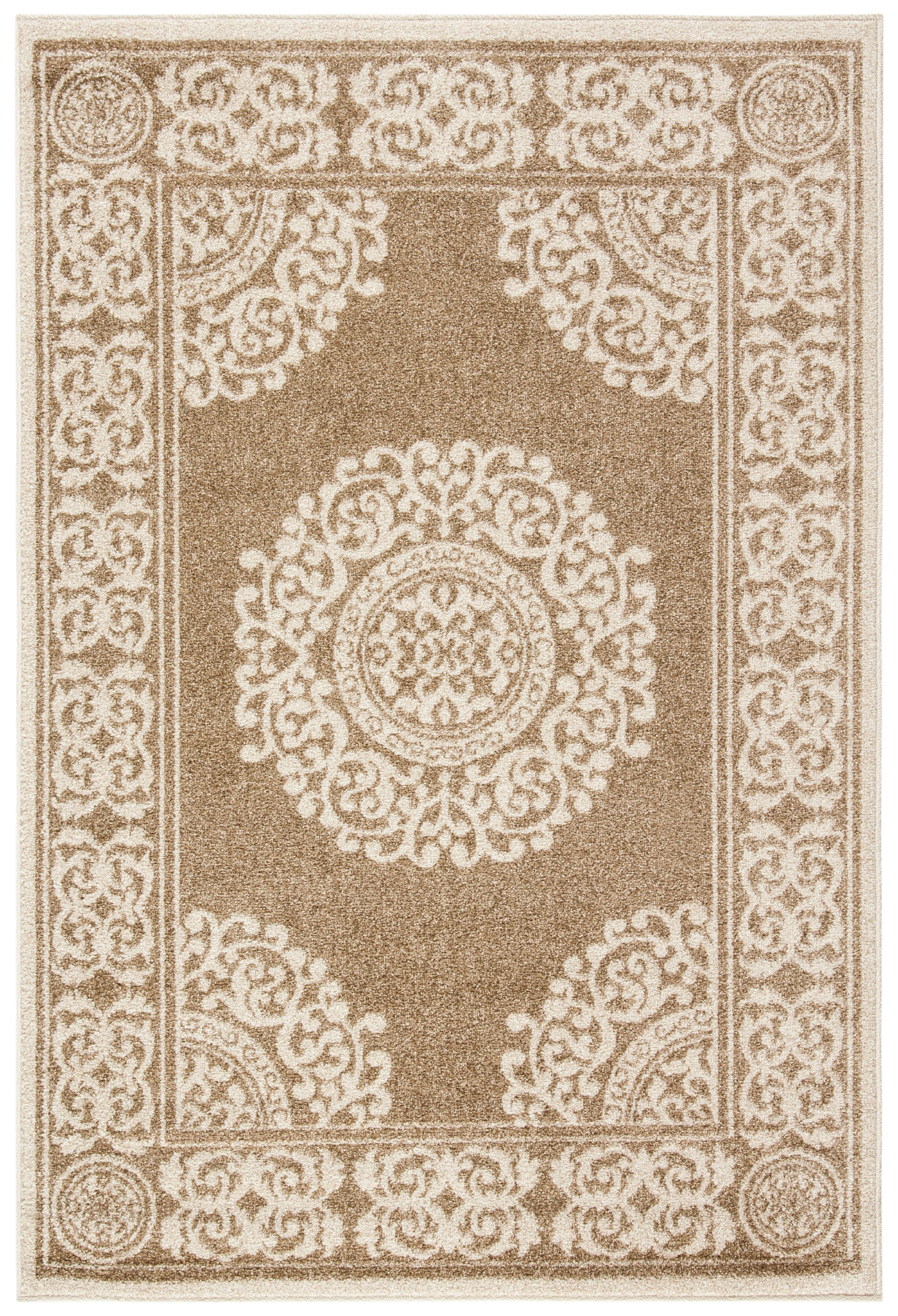 SAFAVIEH Amherst Lairos Oriental Area Rug, Wheat, 4' x 6'