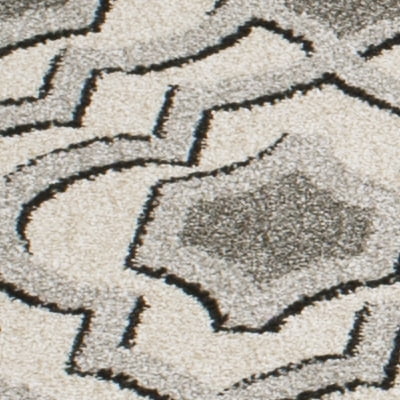 Safavieh Amherst Leann Geometric Area Rug, Ivory/Gray, 5'3" x 8'