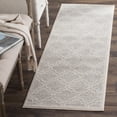 thumbnail image 1 of Safavieh Amherst Mason Geometric Runner Rug, Light Gray/Ivory, 2'3" x 7', 1 of 8