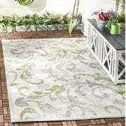 Safavieh Amherst Millard Floral Area Rug, Ivory/Light Gray, 2'6" x 4'