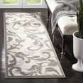 thumbnail image 1 of Safavieh Amherst Millard Floral Runner Rug, Ivory/Gray, 2'3" x 7', 1 of 9