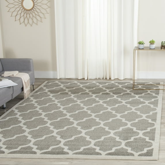 Safavieh Amherst Roderick Geometric Area Rug, Dark Gray/Beige, 10' x 14'