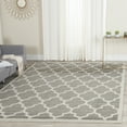 thumbnail image 1 of Safavieh Amherst Roderick Geometric Area Rug, Dark Gray/Beige, 9' x 9' Square, 1 of 9