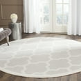 thumbnail image 1 of Safavieh Amherst Roderick Geometric Area Rug, Light Gray/Beige, 7' x 7' Round, 1 of 7