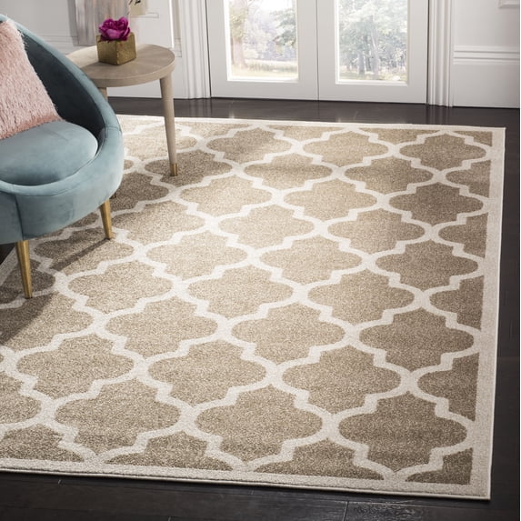 Safavieh Amherst Roderick Geometric Area Rug, Wheat/Beige, 4' x 6'