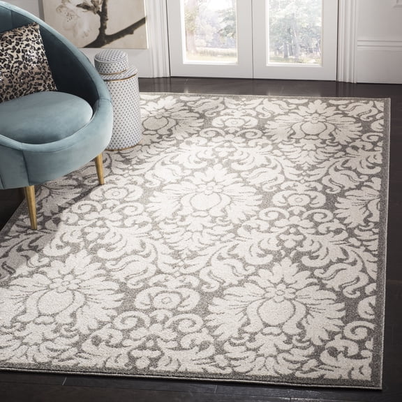 Safavieh Amherst Rosabel Geometric Area Rug, Dark Gray/Beige, 2'6" x 4'