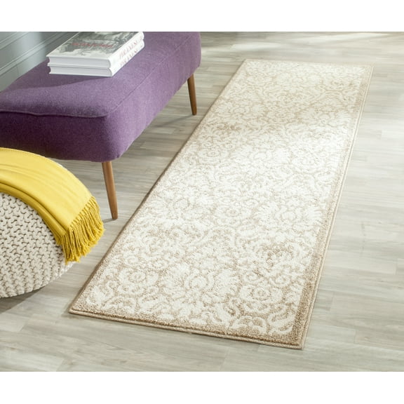 Safavieh Amherst Rosabel Geometric Runner Rug, Wheat/Beige, 2'3" x 15'