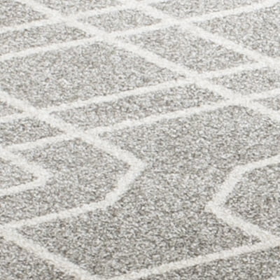 Safavieh Amherst Roseann Geometric Area Rug, Gray/Ivory, 8' x 10'