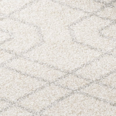 Safavieh Amherst Roseann Geometric Area Rug, Ivory/Light Gray, 4' x 6'