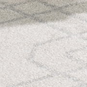 Safavieh Amherst Roseann Geometric Area Rug, Ivory/Light Gray, 7' x 7' Round