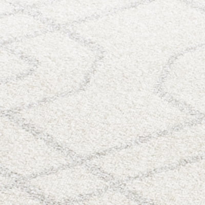 Safavieh Amherst Roseann Geometric Area Rug, Ivory/Light Gray, 8' x 10'