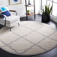 thumbnail image 1 of Safavieh Amherst Sharalyn Geometric Area Rug, Beige/Light Gray, 5' x 5' Round, 1 of 12