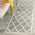thumbnail image 1 of SAFAVIEH Amherst Sophia Geometric Runner Rug, Dark Grey/Beige, 2'3" x 11', 1 of 7