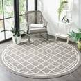 thumbnail image 1 of Safavieh Amherst Trina Geometric Area Rug, Dark Gray/Beige, 3' x 3' Round, 1 of 8