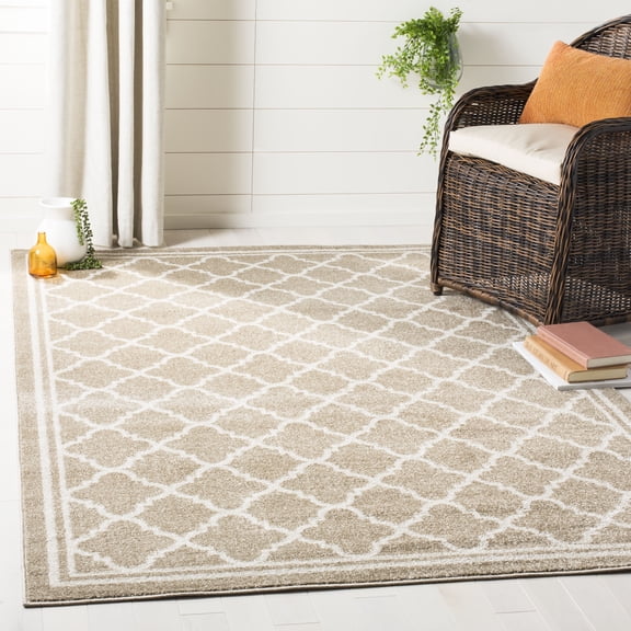 Safavieh Amherst Trina Geometric Area Rug, Wheat/Beige, 5'3" x 8'