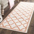 thumbnail image 1 of SAFAVIEH Amherst Trina Geometric Runner Rug, Beige/Orange, 2'3" x 7', 1 of 8