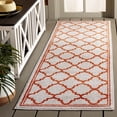 thumbnail image 1 of Safavieh Amherst Trina Geometric Runner Rug, Beige/Orange, 2'3" x 9', 1 of 14