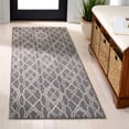 thumbnail image 1 of Safavieh Amherst Virginia Geometric Runner Rug, Gray/Light Gray, 2'3" x 9', 1 of 10