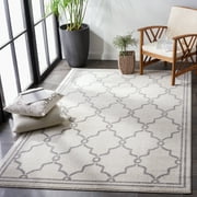 Safavieh Amherst Wesley Geometric Area Rug, Ivory/Gray, 2'6" x 4'