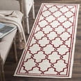 thumbnail image 1 of Safavieh Amherst Wesley Geometric Runner Rug, Ivory/Red, 2'3" x 7', 1 of 11