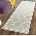 thumbnail image 1 of Safavieh Amherst Wesley Geometric Runner Rug, Light Gray/Ivory, 2'3" x 13', 1 of 10