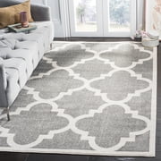 Safavieh Amherst Willmer Geometric Area Rug, Dark Gray/Beige, 3' x 5'