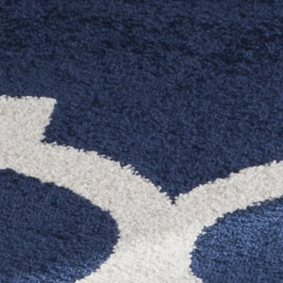 Safavieh Amherst Willmer Geometric Area Rug, Navy/Beige, 5'3" x 8'