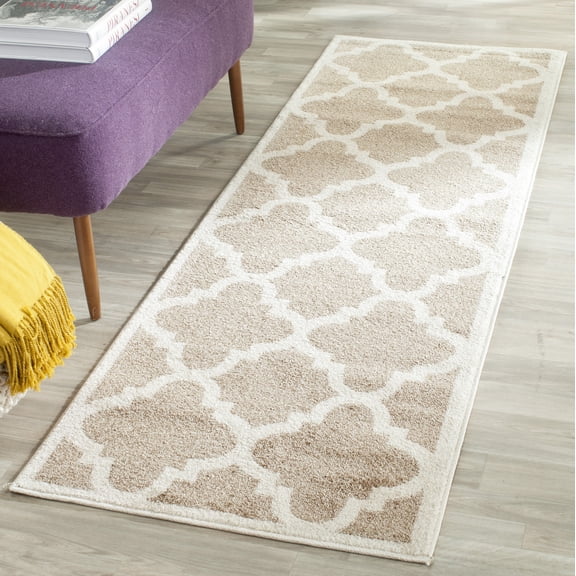 Safavieh Amherst Willmer Geometric Runner Rug, Wheat/Beige, 2'3" x 7'